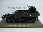  Halftrack M16 Multiple Gun Motor Carriage 1:43 Atlas 